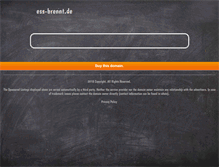 Tablet Screenshot of ess-brennt.de